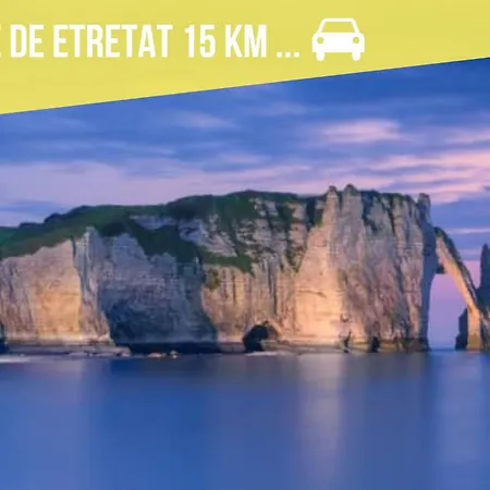 Jacuzzi Romantique 15 Min Etretat 3 아파트 페캉